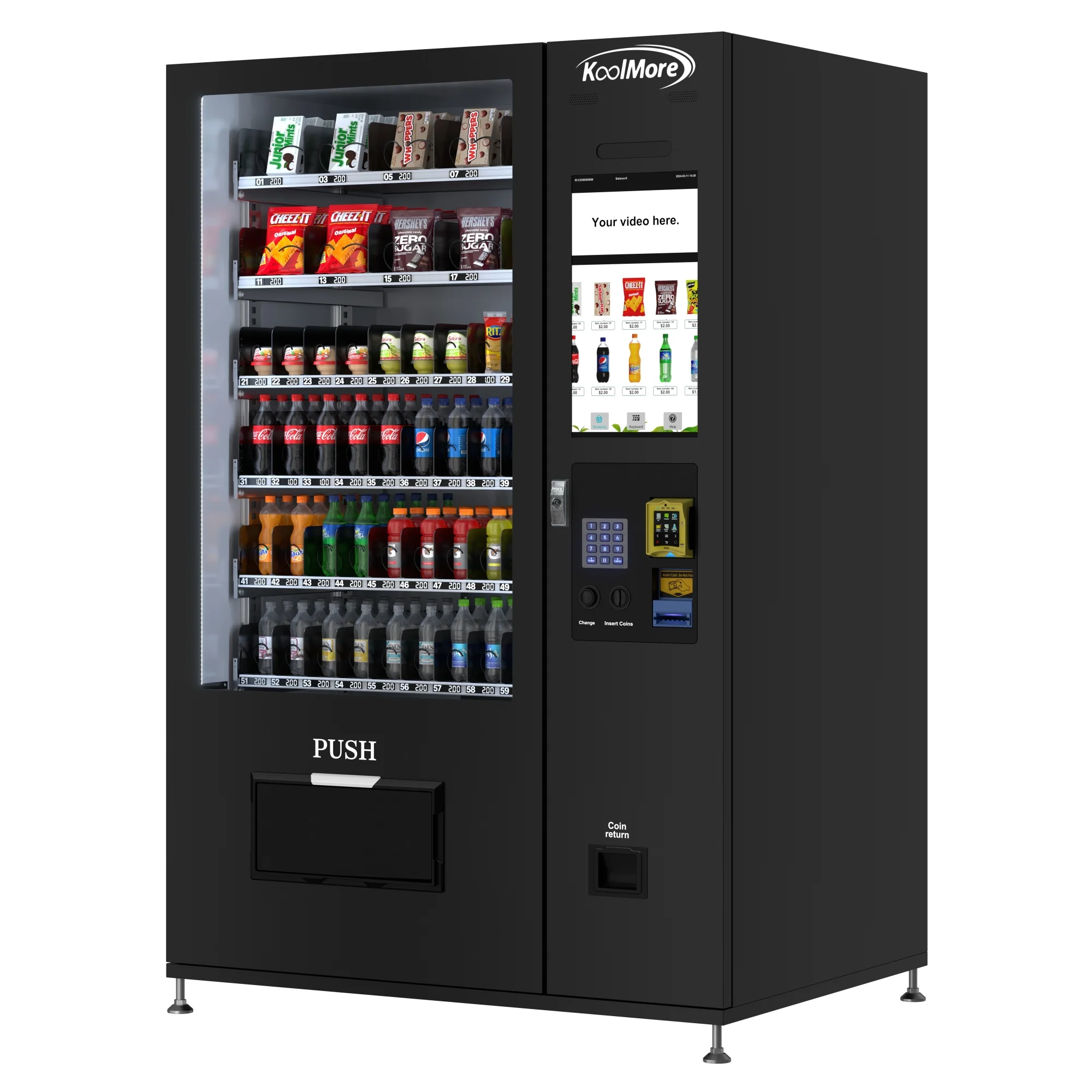 Compact 23/10 Combo Vending Machine